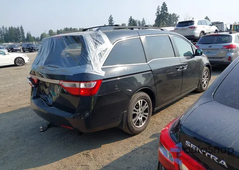 2011 Honda Odyssey Ex from USA, damaged, VIN 5FNRL5H49BB087839